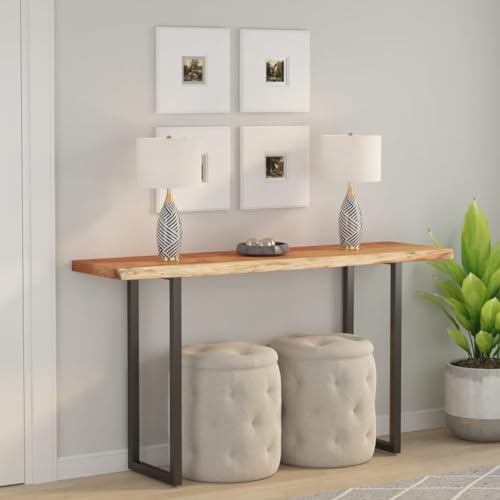 Naturkante Massivholz Akazie Tischplatte 180x40x2,5cm, Rechteckiger Esstisch Ersatzplatte für Küche & Büro, Unbehandeltes Holz Naturkante Massivholz Akazie Tischplatte 180x40x2,5cm, Rechteckiger Esstisch Ersatzplatte für Küche & Büro, Unbehandeltes Holz von YuuSsea