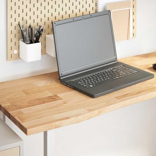 Schreibtischplatte Unbehandelt 160x50x2,5 cm Massivholz Eiche, Robuste Tischplatte aus Holz für Büro, Küche, Esszimmer, Natürliche Arbeitsplatte Schreibtischplatte Unbehandelt 160x50x2,5 cm Massivholz Eiche, Robuste Tischplatte aus Holz für Büro, Küche, Esszimmer, Natürliche Arbeitsplatte von YuuSsea