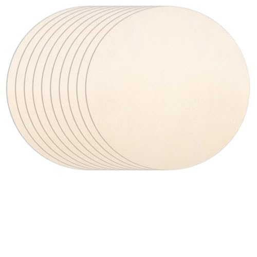 10 Stück Holzscheiben 30 cm Durchmesser, Runde Baumscheiben 30 cm Deko, Runde Holzplatte zum Basteln, Unbehandeltes Holzhandwerk, Holzscheiben zum Basteln für DIY Handwerk, Hängende Dekoration 10 Stück Holzscheiben 30 cm Durchmesser, Runde Baumscheiben 30 cm Deko, Runde Holzplatte zum Basteln, Unbehandeltes Holzhandwerk, Holzscheiben zum Basteln für DIY Handwerk, Hängende Dekoration von Yuuchoringee