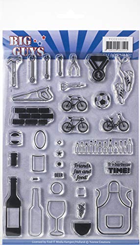 Yvonne Creations YCCS10050 YVONNE CRE CLR STAMP BIG GUYS, Einheitsgröße Yvonne Creations YCCS10050 YVONNE CRE CLR STAMP BIG GUYS, Einheitsgröße von Yvonne Creations