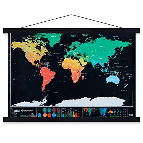 Ywlake leichte,magnetische,hängende Bilderrahmen aus Holz für Poster,Leinwanddruck 91.4cm Schwarz von Ywlake