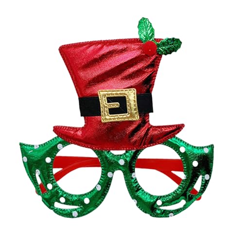 Ywmsfl Weihnachtsbrille, Neujahrsbrille, Cartoon-Weihnachtsfeier, Dekoration, einzigartige Foto-Requisiten von Ywmsfl
