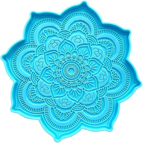 Epoxidharz-Silikonformen, Mandala-Untersetzer, Untersetzer, Tassenmatte, Gießform, Heimdekorationswerkzeuge, Bastelarbeiten, Skulpturenbedarf, Harzgussformen Epoxidharz-Silikonformen, Mandala-Untersetzer, Untersetzer, Tassenmatte, Gießform, Heimdekorationswerkzeuge, Bastelarbeiten, Skulpturenbedarf, Harzgussformen von Yxinjy