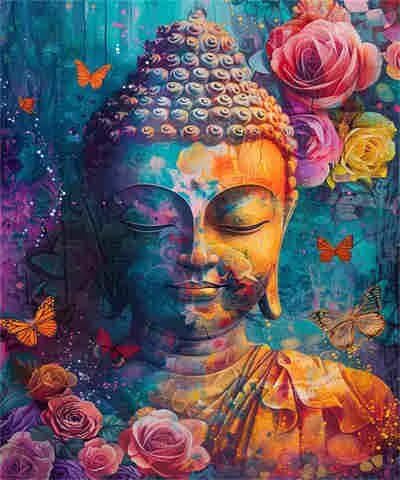 Buddha-Malen-nach-Zahlen-Set für Erwachsene, DIY Malen nach Zahlen, Zen, Acrylfarbe nach Zahlen für Erwachsene/Anfänger, Ölgemälde, Basteln für Zuhause, Wanddekoration – (40 x 50 cm, ohne Rahmen Buddha-Malen-nach-Zahlen-Set für Erwachsene, DIY Malen nach Zahlen, Zen, Acrylfarbe nach Zahlen für Erwachsene/Anfänger, Ölgemälde, Basteln für Zuhause, Wanddekoration – (40 x 50 cm, ohne Rahmen von Yyafeenng