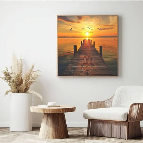 MK134 Malen-nach-Zahlen-Set für Erwachsene, Malen nach Zahlen zum Selbermachen, Brücke, Acrylfarben nach Zahlen für Erwachsene/Anfänger, Ölgemälde, Basteln für Zuhause, Wanddekoration – (20 x 20 cm MK134 Malen-nach-Zahlen-Set für Erwachsene, Malen nach Zahlen zum Selbermachen, Brücke, Acrylfarben nach Zahlen für Erwachsene/Anfänger, Ölgemälde, Basteln für Zuhause, Wanddekoration – (20 x 20 cm von Yyafeenng