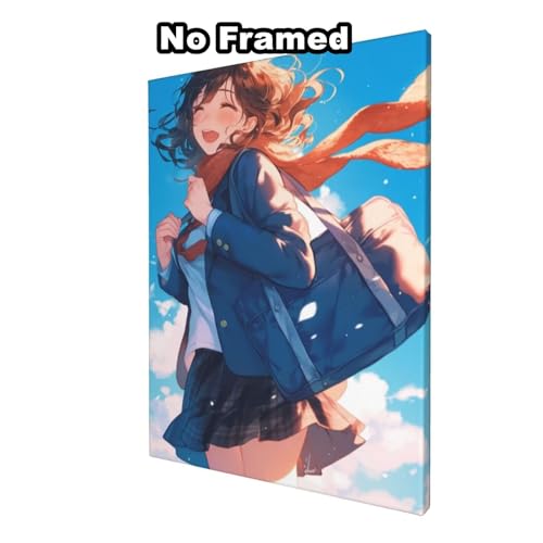 Malen nach Zahlen Set für Erwachsene, Anime, Cartoon, Malen nach Zahlen für Anfänger, Acryl Peinture a Numero mit 6 Pinseln, DIY-Ölgemälde Kunsthandwerk für Wanddekoration – (50 x 70 cm, rahmenlos Malen nach Zahlen Set für Erwachsene, Anime, Cartoon, Malen nach Zahlen für Anfänger, Acryl Peinture a Numero mit 6 Pinseln, DIY-Ölgemälde Kunsthandwerk für Wanddekoration – (50 x 70 cm, rahmenlos von Yyafeenng