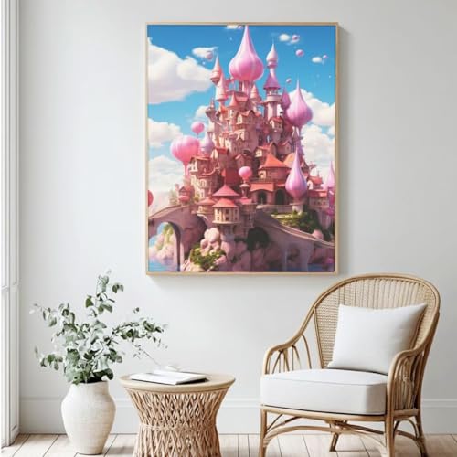 Malen-nach-Zahlen-Set für Erwachsene, DIY Malen nach Zahlen, Acrylfarbe nach Zahlen für Anfänger, Ölgemälde, Basteln für Heimdekoration, 100 x 150 cm, ohne Rahmen) MK260 von Yyafeenng