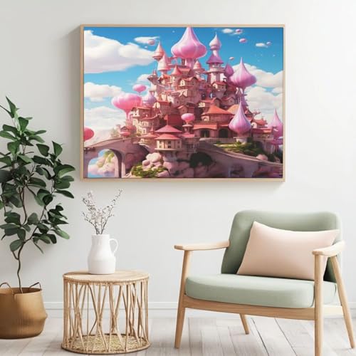 Malen-nach-Zahlen-Set für Erwachsene, DIY Malen nach Zahlen, Acrylfarbe nach Zahlen für Anfänger, Ölgemälde, Basteln für Heimdekoration, 90 x 60 cm, ohne Rahmen) MK260 von Yyafeenng