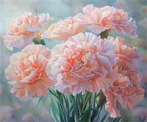 Malen-nach-Zahlen-Set für Erwachsene, DIY Malen nach Zahlen Blume, Acryl Farbe nach Zahlen für Erwachsene/Anfänger, Ölgemälde Handwerk für Heimdekoration, 150 x 100 cm, ohne Rahmen) MK210 von Yyafeenng