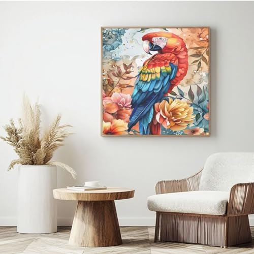 Malen-nach-Zahlen-Set für Erwachsene, Malen nach Zahlen, Blume, Acryl, Malen nach Zahlen für Erwachsene/Anfänger, Ölgemälde, Basteln für Heimdekoration, Wanddekoration – (20 x 20 cm, mit Rahmen) MK98 von Yyafeenng
