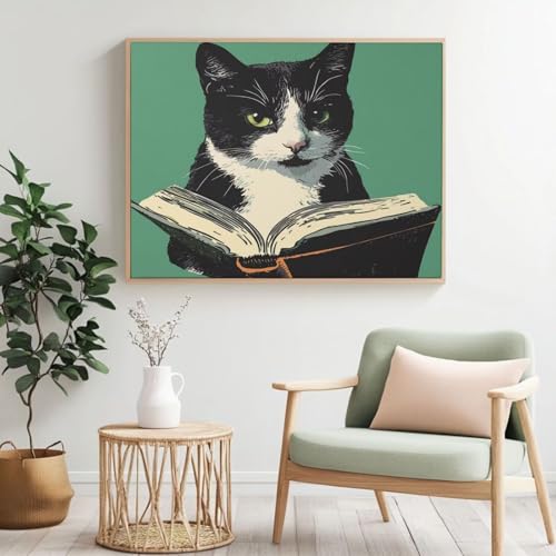 Malen-nach-Zahlen-Set für Erwachsene, Malen-nach-Zahlen-Buch, Acrylfarbe nach Zahlen für Erwachsene/Anfänger, Ölgemälde, Basteln für Heimdekoration, 120 x 90 cm, ohne Rahmen) MK419 von Yyafeenng