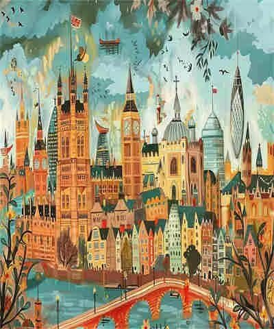 Malen-nach-Zahlen-Set für Erwachsene, Malen-nach-Zahlen-Landschaft, Acryl, Farbe nach Zahlen für Erwachsene/Anfänger, Ölgemälde, Basteln für Heimdekoration, 50 x 70 cm, ohne Rahmen) MK42 von Yyafeenng