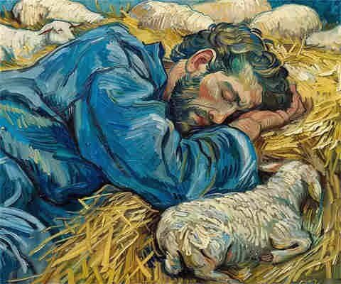 Malen-nach-Zahlen-Set für Erwachsene, Malen-nach-Zahlen-Schaf, Acryl, Farbe nach Zahlen für Erwachsene/Anfänger, Ölgemälde, Basteln für Heimdekoration, 90 x 70 cm, ohne Rahmen) MK169 von Yyafeenng