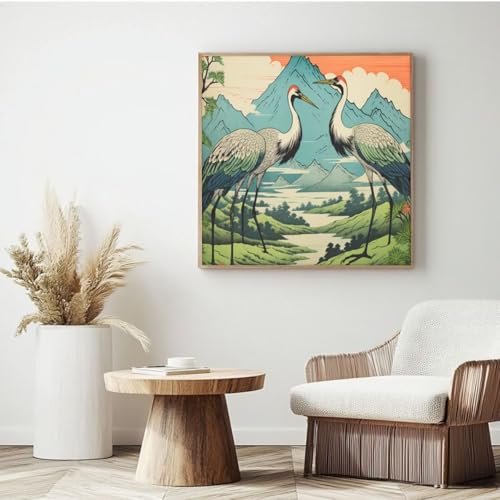 Malen-nach-Zahlen-Set für Erwachsene, Malen-nach-Zahlen-Set für Erwachsene, Malen-nach-Zahlen, Acryl, Malen nach Zahlen für Erwachsene/Anfänger, Ölgemälde, Basteln für Heimdekoration, 35 x 35 cm, mit Malen-nach-Zahlen-Set für Erwachsene, Malen-nach-Zahlen-Set für Erwachsene, Malen-nach-Zahlen, Acryl, Malen nach Zahlen für Erwachsene/Anfänger, Ölgemälde, Basteln für Heimdekoration, 35 x 35 cm, mit von Yyafeenng