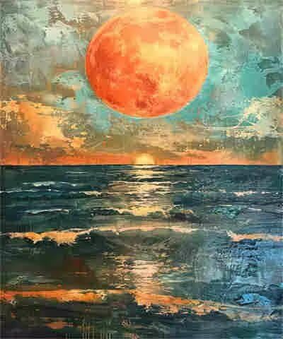 Malen-nach-Zahlen-Set für Erwachsene, Malen nach Zahlen zum Selbermachen, Motiv: Meer, Acrylfarbe nach Zahlen für Erwachsene/Anfänger, Ölgemälde, Basteln für Zuhause, Wanddekoration – (40 x 50 cm Malen-nach-Zahlen-Set für Erwachsene, Malen nach Zahlen zum Selbermachen, Motiv: Meer, Acrylfarbe nach Zahlen für Erwachsene/Anfänger, Ölgemälde, Basteln für Zuhause, Wanddekoration – (40 x 50 cm von Yyafeenng