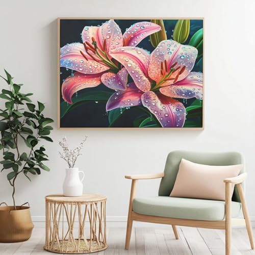 Malen nach Zahlen Set für Erwachsene, Tulpe, Blumen Malen nach Zahlen für Anfänger, Acryl Peinture a Numero mit 6 Pinseln, DIY-Ölgemälde Kunsthandwerk für Wanddekoration - (120 x 90 cm, rahmenlos Malen nach Zahlen Set für Erwachsene, Tulpe, Blumen Malen nach Zahlen für Anfänger, Acryl Peinture a Numero mit 6 Pinseln, DIY-Ölgemälde Kunsthandwerk für Wanddekoration - (120 x 90 cm, rahmenlos von Yyafeenng