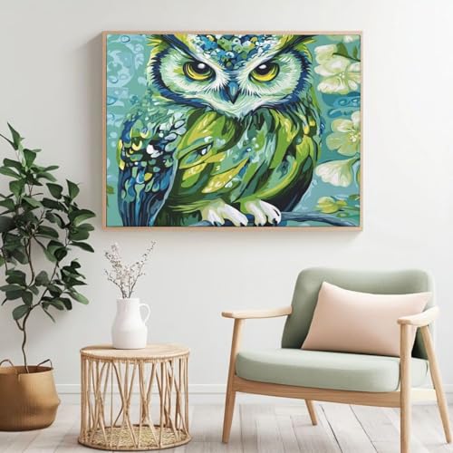 Malen nach Zahlen für Erwachsene, Malen nach Zahlen, Blume, Acryl, Farbe nach Zahlen für Erwachsene/Anfänger, Ölgemälde, Basteln für Zuhause, Wanddekoration – (120 x 80 cm, ohne Rahmen) MK420 von Yyafeenng