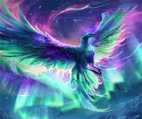 Malen nach Zahlen für Erwachsene, Malen nach Zahlen Aurora, Acryl Farbe nach Zahlen für Erwachsene/Anfänger, Ölgemälde Handwerk für Wanddekoration – (120 x 90 cm, ohne Rahmen) MK220 von Yyafeenng