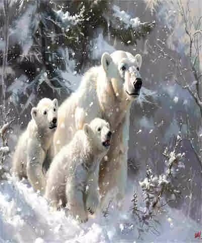 Malen nach Zahlen für Erwachsene, Malen nach Zahlen im Winter, Acrylfarbe nach Zahlen für Anfänger, Ölgemälde, Basteln für Zuhause, Wanddekoration – (100 x 150 cm, ohne Rahmen) MK160 von Yyafeenng