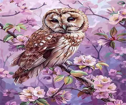 Mk188 Malen-nach-Zahlen-Set für Erwachsene, Malen nach Zahlen, Blume, Acryl, Farbe nach Zahlen für Erwachsene/Anfänger, Ölgemälde, Basteln für Heimdekoration, 80 x 60 cm, ohne Rahmen) von Yyafeenng