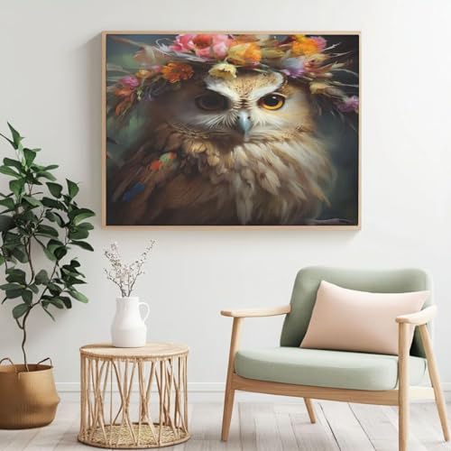 Mk263 Malen nach Zahlen-Set für Erwachsene, Malen nach Zahlen, Blume, Acryl, Farbe nach Zahlen für Erwachsene/Anfänger, Ölgemälde, Basteln für Heimdekoration, 70 x 50 cm, ohne Rahmen) von Yyafeenng
