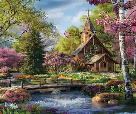 Village MK151 Malen-nach-Zahlen-Set für Erwachsene, Malen nach Zahlen, Wald, Acryl, Farbe nach Zahlen für Erwachsene/Anfänger, Ölgemälde, Basteln für Zuhause, Wanddekoration, 100 x 70 cm, ohne Rahmen) Village MK151 Malen-nach-Zahlen-Set für Erwachsene, Malen nach Zahlen, Wald, Acryl, Farbe nach Zahlen für Erwachsene/Anfänger, Ölgemälde, Basteln für Zuhause, Wanddekoration, 100 x 70 cm, ohne Rahmen) von Yyafeenng