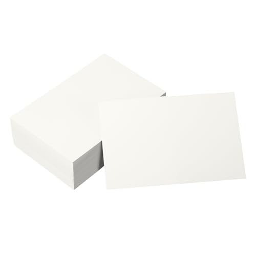 100 Stück A6 Kraftpapier Karten Weiß,14.5x9.5cm Karteikarten A6 Blanko,350g/M² Postkarten Blanko Karteikarten Set zum Selbstgestalten,Bastelkarton für Bedrucken,DIY,GrußKarten,Einladungen 100 Stück A6 Kraftpapier Karten Weiß,14.5x9.5cm Karteikarten A6 Blanko,350g/M² Postkarten Blanko Karteikarten Set zum Selbstgestalten,Bastelkarton für Bedrucken,DIY,GrußKarten,Einladungen von Yylaiire
