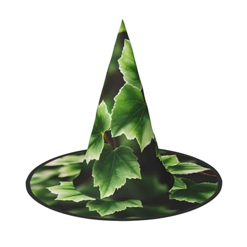 Yyoretp Efeublüten Baum Druck Halloween Kostüm Hexenhut Erwachsene Karneval Cosplay Party Kostüm Zubehör Yyoretp Efeublüten Baum Druck Halloween Kostüm Hexenhut Erwachsene Karneval Cosplay Party Kostüm Zubehör von Yyoretp