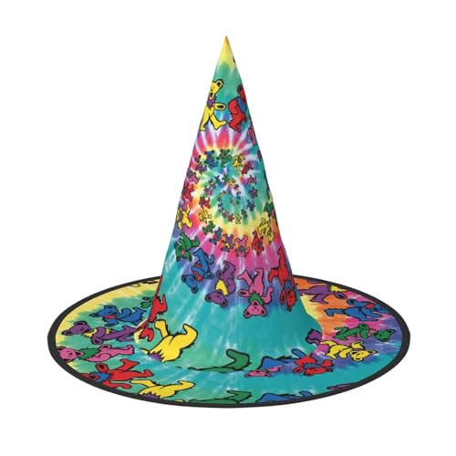 Yyoretp Tanzender Danksagungsbär Druck Halloween Kostüm Hexenhut Erwachsene Karneval Cosplay Party Kostüm Zubehör Yyoretp Tanzender Danksagungsbär Druck Halloween Kostüm Hexenhut Erwachsene Karneval Cosplay Party Kostüm Zubehör von Yyoretp
