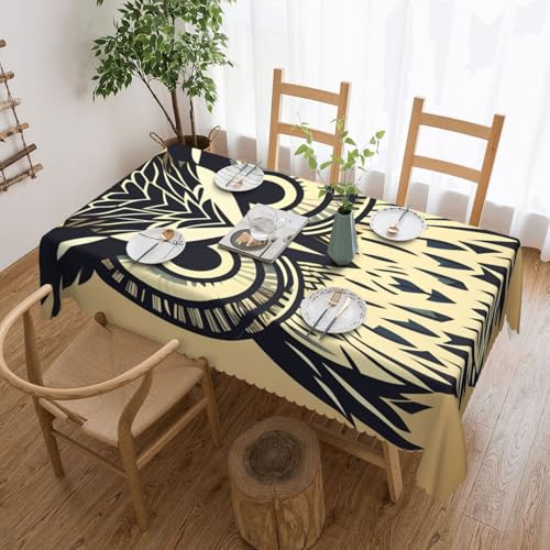 Yyoretp Tischdecke, rechteckig, Spitze, wasserabweisend, abwischbar, für Küche, dekorativ, 183 x 137 cm Yyoretp Tischdecke, rechteckig, Spitze, wasserabweisend, abwischbar, für Küche, dekorativ, 183 x 137 cm von Yyoretp