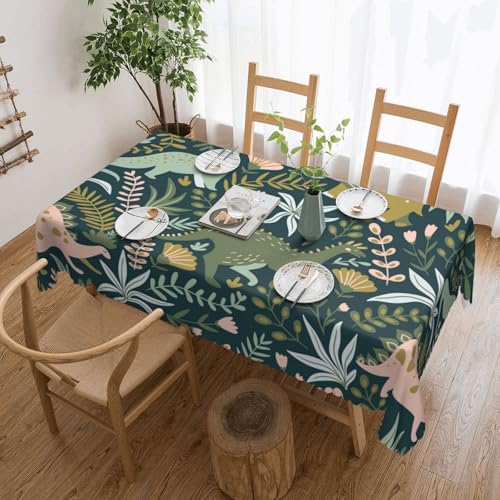Yyoretp Tischdecke, rechteckig, Spitze, wasserabweisend, abwischbar, für Küche, dekorativ, 183 x 137 cm Yyoretp Tischdecke, rechteckig, Spitze, wasserabweisend, abwischbar, für Küche, dekorativ, 183 x 137 cm von Yyoretp