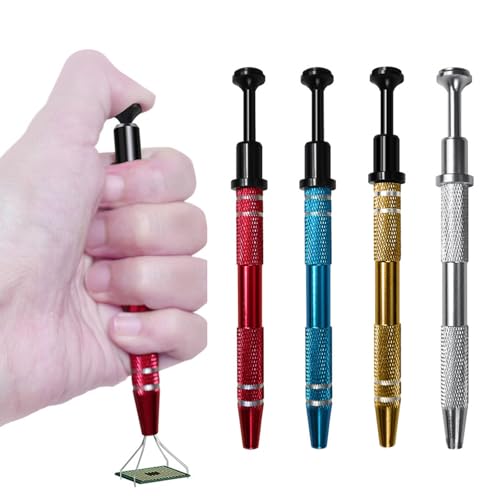 Edelstein Pick Up Werkzeug Schmucktifon Pinzette Pinzette Perlen Uhr Teile Grabber Werkzeug 4 Zinten Picker Pen Legierung Claw Pinzetten von Yzdysg