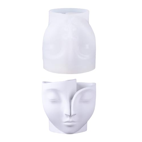 Flexible Silikongesichtsform Beton Pflanzerform Formen Schmuckschalen Mehrzweck Handwerkstool Für Home Dekorationsprojekt Silikon Gesichtsplanterform Flexible Silikongesichtsform Beton Pflanzerform Formen Schmuckschalen Mehrzweck Handwerkstool Für Home Dekorationsprojekt Silikon Gesichtsplanterform von Yzdysg
