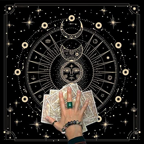 Yzdysg 50x50/60x60/75x75cm Tarot Tischdecke Geometrische Divinationen Tischtuch Brettspiel Oracles Kartenpolster Runen Matte Yzdysg 50x50/60x60/75x75cm Tarot Tischdecke Geometrische Divinationen Tischtuch Brettspiel Oracles Kartenpolster Runen Matte von Yzdysg