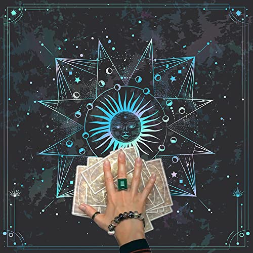 Yzdysg 50x50/60x60/75x75cm Tarots Tischdecke Geometrische Divinationen Stoffbrettspiel Oracles Kartenpads Runen Matelle Yzdysg 50x50/60x60/75x75cm Tarots Tischdecke Geometrische Divinationen Stoffbrettspiel Oracles Kartenpads Runen Matelle von Yzdysg