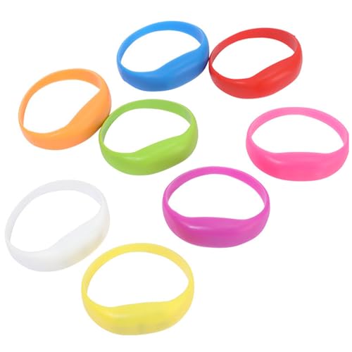 Yzdysg 8pcs Light Up LED Armbänder Leuchtend LED Armband Licht Up Armbänder Spielzeug Für Weihnachtsgeburtstag Konzert Running Party Accessoires Für Musikfestivals von Yzdysg