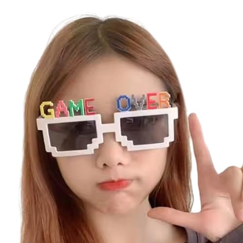 Yzdysg Lustige Party Sonnenbrille Neuheit Ausgefallene Brillenfoto Requisiten Für Erwachsene Teenager Geburtstagsfeiern Strandpartys Yzdysg Lustige Party Sonnenbrille Neuheit Ausgefallene Brillenfoto Requisiten Für Erwachsene Teenager Geburtstagsfeiern Strandpartys von Yzdysg