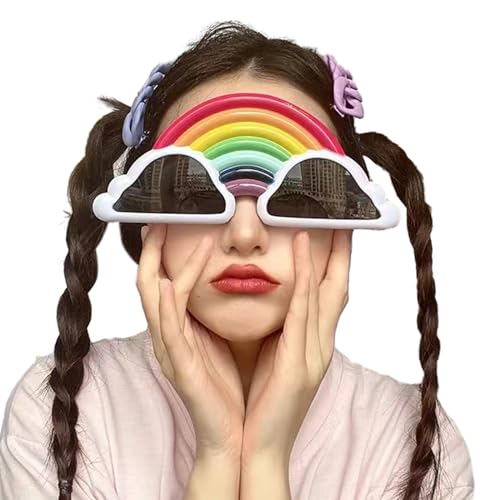 Yzdysg Lustige Party Sonnenbrille Neuheit Ausgefallene Brillenfoto Requisiten Für Erwachsene Teenager Geburtstagsfeiern Strandpartys von Yzdysg