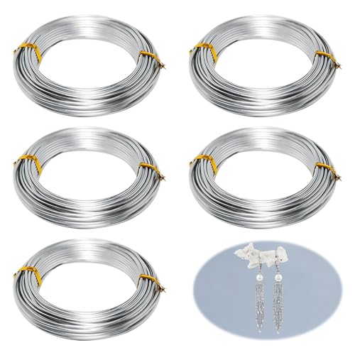 Basteldraht 0.8mm x 10m,Basteldraht,Draht zum Basteln Schmuckdraht Aluminiumdraht, Draht Biegsamer Aluminiumdraht,Draht zum Basteln, Schmuckdraht, Silberdraht, Weicher Aluminiumdraht Basteldraht 0.8mm x 10m,Basteldraht,Draht zum Basteln Schmuckdraht Aluminiumdraht, Draht Biegsamer Aluminiumdraht,Draht zum Basteln, Schmuckdraht, Silberdraht, Weicher Aluminiumdraht von YzmrBdqc