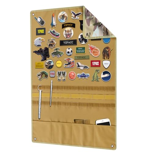 Yzpacc Kletttafel Patches Klett, Taktische Patch Display Tafel, Haken & Schlaufe, faltbar, Kampf Moral,für Militär Patch Aufhängung Yzpacc Kletttafel Patches Klett, Taktische Patch Display Tafel, Haken & Schlaufe, faltbar, Kampf Moral,für Militär Patch Aufhängung von Yzpacc