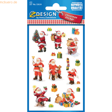 10 x Z-Design Sticker Papier 76x120mm 2 Bogen Motiv Nikloaus 10 x Z-Design Sticker Papier 76x120mm 2 Bogen Motiv Nikloaus von Z-Design