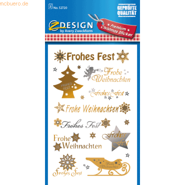 10 x Z-Design Sticker Weihnacht Folie transparent 2 Bogen Motiv Schrif 10 x Z-Design Sticker Weihnacht Folie transparent 2 Bogen Motiv Schrif von Z-Design