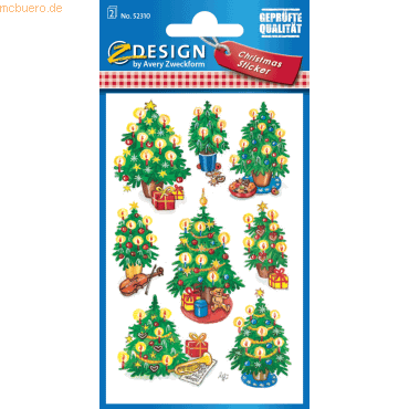 10 x Z-Design Sticker Weihnacht Papier/beglimmert 2 Bogen Motiv Christ 10 x Z-Design Sticker Weihnacht Papier/beglimmert 2 Bogen Motiv Christ von Z-Design