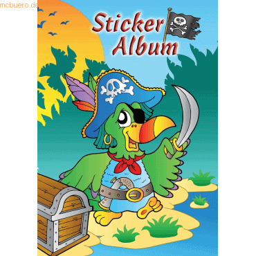 Z-Design Stickeralbum A5 Hochformat Pirat von Z-Design