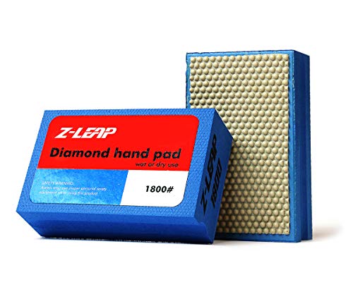 Z-LEAP Diamant-Handpolierpads Set für Granit, Marmor, Beton, Glas, Schleifblock, SC02015-1800, Leap6-1500, Medium Z-LEAP Diamant-Handpolierpads Set für Granit, Marmor, Beton, Glas, Schleifblock, SC02015-1800, Leap6-1500, Medium von Z-LEAP