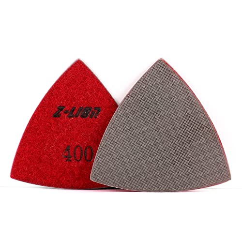 Z-Lion Diamant-Schleifpad, galvanisiert, dreieckig, Körnung 400, für oszillierende Werkzeuge Z-Lion Diamant-Schleifpad, galvanisiert, dreieckig, Körnung 400, für oszillierende Werkzeuge von Z-LION
