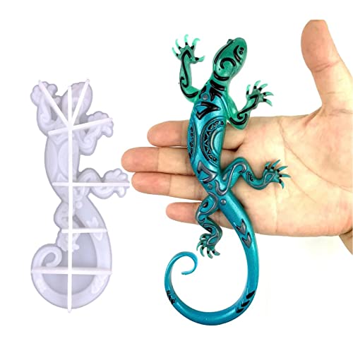 Eidechsen-Epoxidharz-Formen, große Tiere, Silikonharz-Formen, Halloween-Dekoration für Wandbehang, Heimdekoration, Weihnachtsgeschenke Eidechsen-Epoxidharz-Formen, große Tiere, Silikonharz-Formen, Halloween-Dekoration für Wandbehang, Heimdekoration, Weihnachtsgeschenke von Z-oneMart