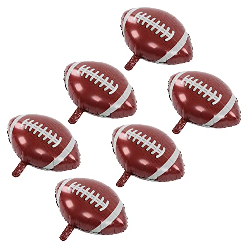 Folienballons, Aluminiumfolien -Baseballballons mit 6 -pcs für Party von ZAICOLER