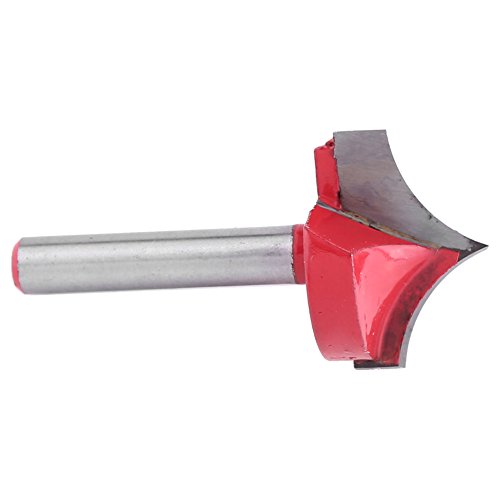V Groove Router Bit, 6mm Shank Groove Router Bit Router Bits Doppelschneides Schneiddesign für Holzbearbeitung (12 mm Durchmesser) von ZAICOLER