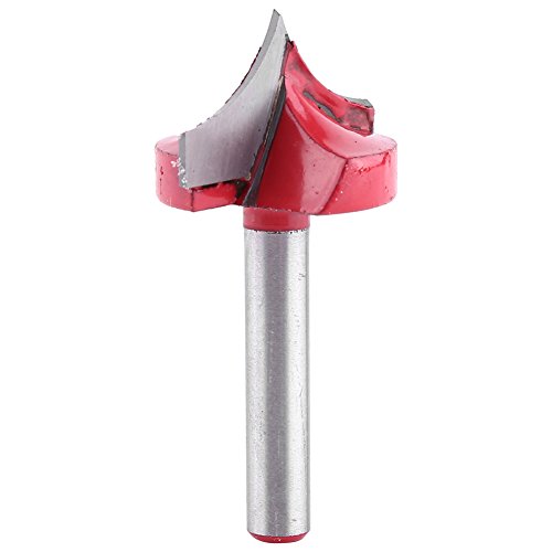 V Groove Router Bit, 6mm Shank Groove Router Bit Router Bits Doppelschneides Schneiddesign für Holzbearbeitung (18 mm Durchmesser) von ZAICOLER